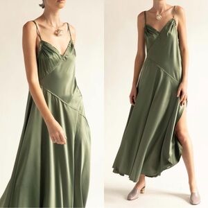 Delfina Balda Ursulea side slit midi dress FINAL PRICE NO OFFERS